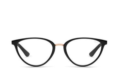 Quay Rumours Black/Clear Blue Light Blocker