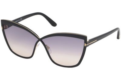 Tom Ford Sandrine FT0715 01B Black / Smoke Gradient