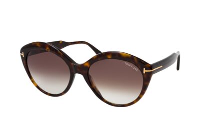 Tom Ford Maxine FT0763 52K 56 Tort Brown / Brown Gradient