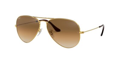 Ray-Ban RB3025 Aviator Classic 001/51 55 Gold/Brown