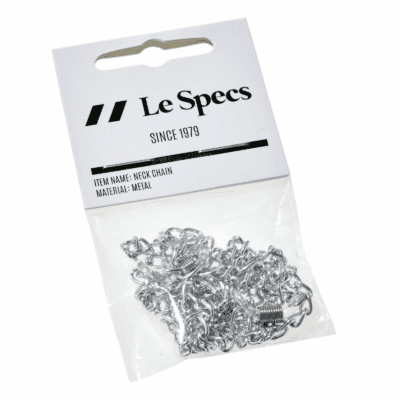 Le Specs Chain Silver