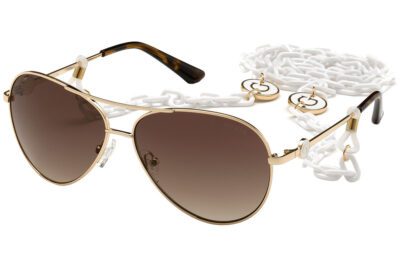 Guess GU7641 32F 60 Gold / Brown Gradient with Chain