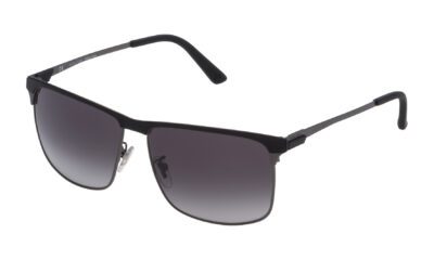 Police Crossover 2 SPL570N 627 Matte Gunmetal/Grey Gradient