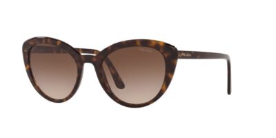 Prada PR02VS 2AU6S1 54 Brown Tort/Brown Gradient