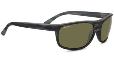 Serengeti Alessio 8675 Striped Grey/555nm Green Mineral Polarised