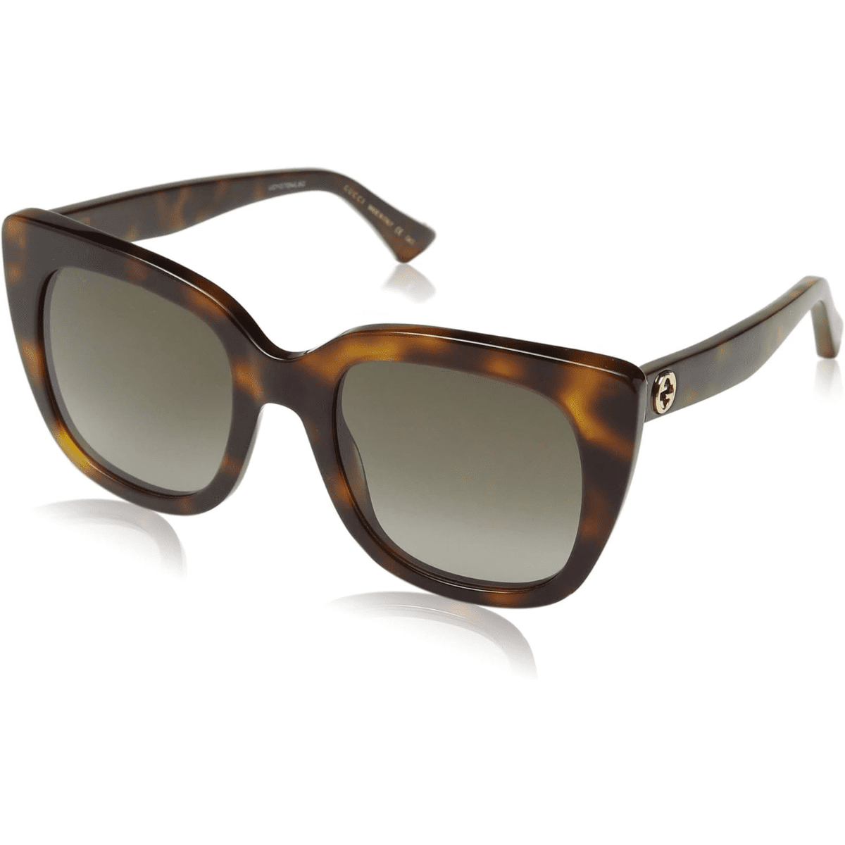 Gucci GG0163S 002 51 Havana Brown sunnies sunglass