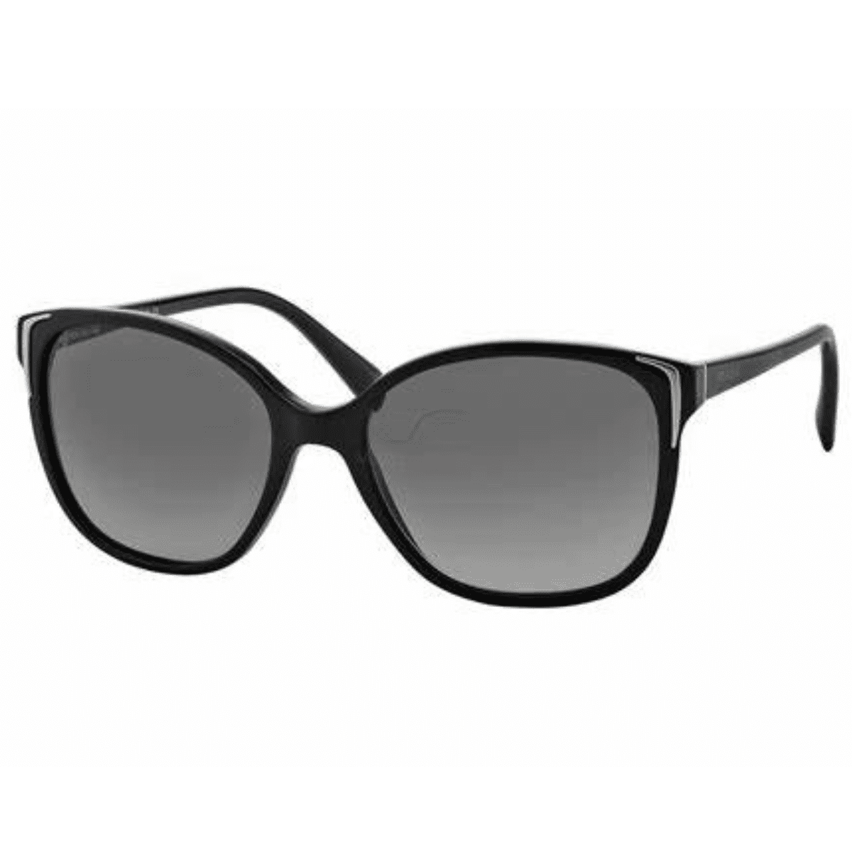 Prada PR01OS 1AB3M1 55 Black Grey Gradient