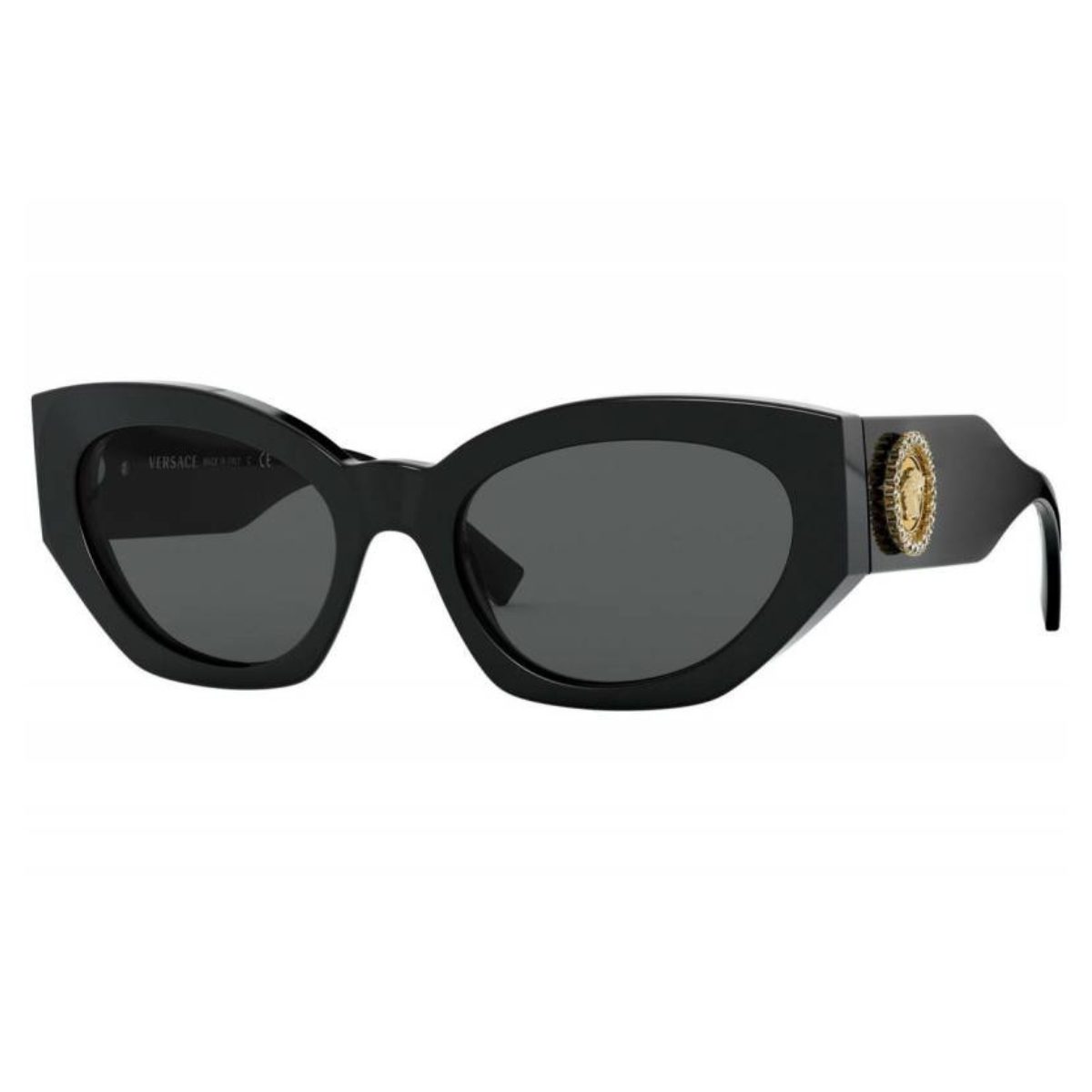Versace VE4376B GB1 87 54 Black Grey classic sleek cat eye sunglass culture coomera luxury sunnies store online