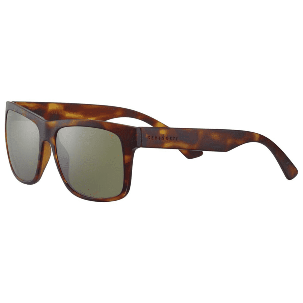 Serengeti Positano 8984 Matte Tortoise_Green 555nm Mineral Glass Photochromic Polarised side