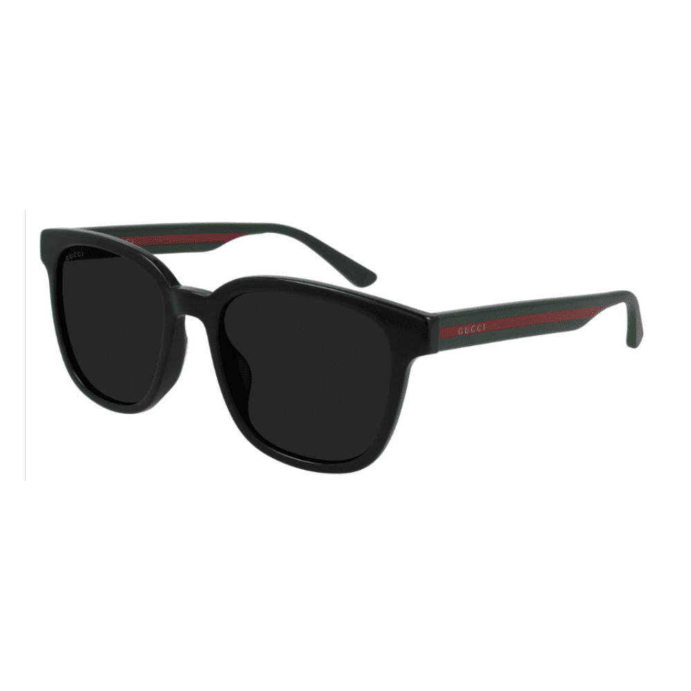 Gucci GG0848SK 001 54 Black and Green/Grey