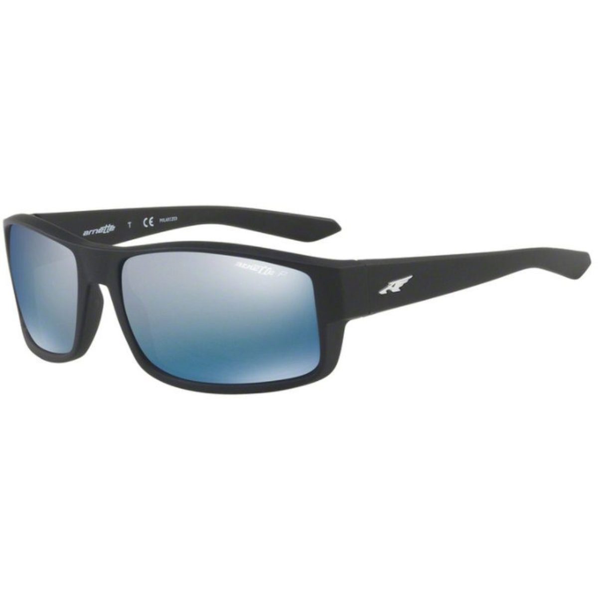 Arnette Boxcar AN4224 01 22 59 Matte Black Dark Grey Blue Mirror Polarised