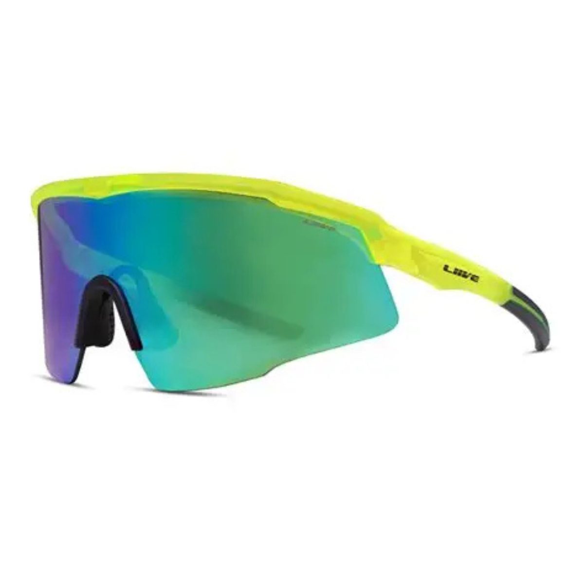 Liive Dealer 0729C Neon Yellow Blue Green Mirrored SUNGLASS CULTURE ONINE SUNNIES STORE COOMERA