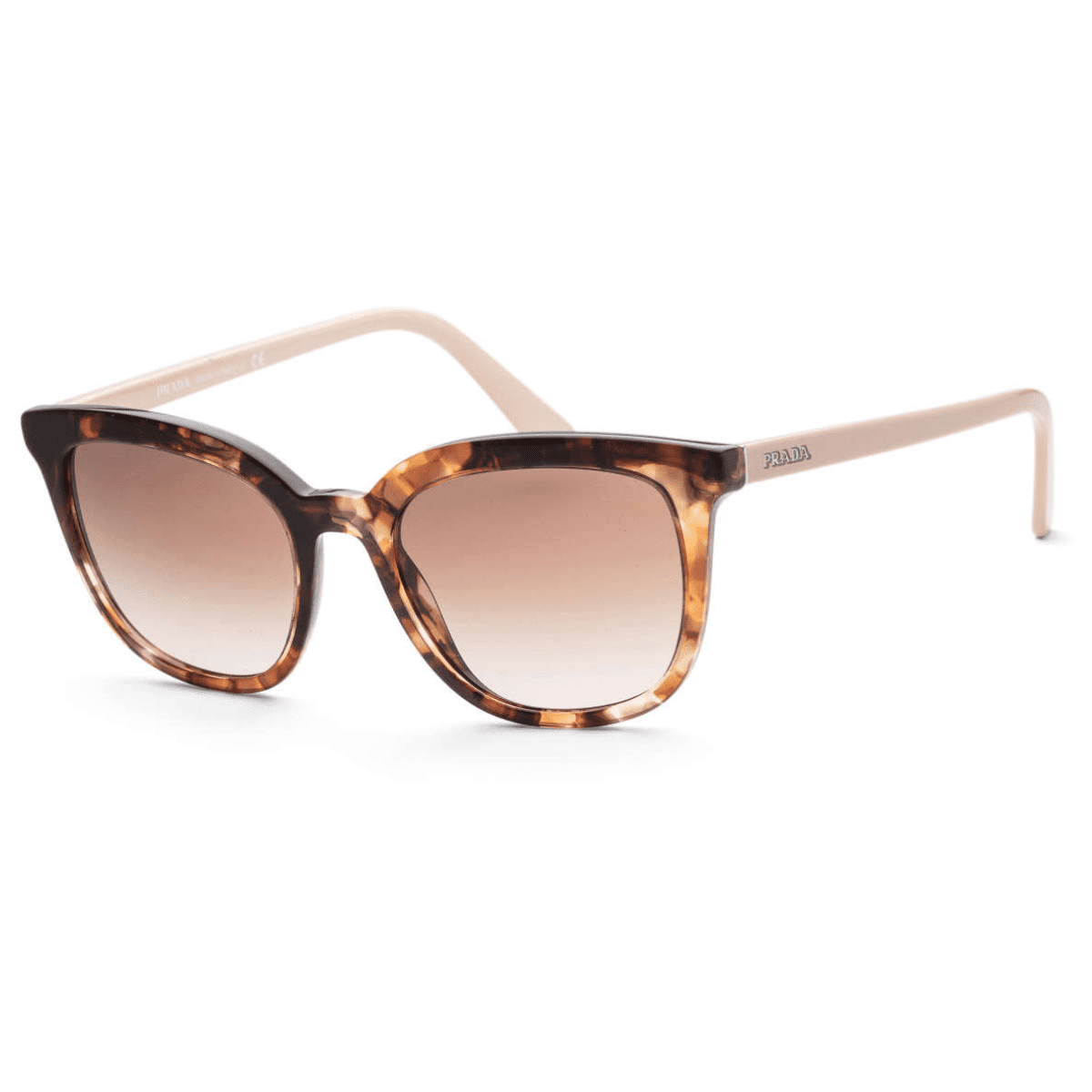 Prada PR03XS 07R0A6 53 Caramel TortoiseBrown Gradient