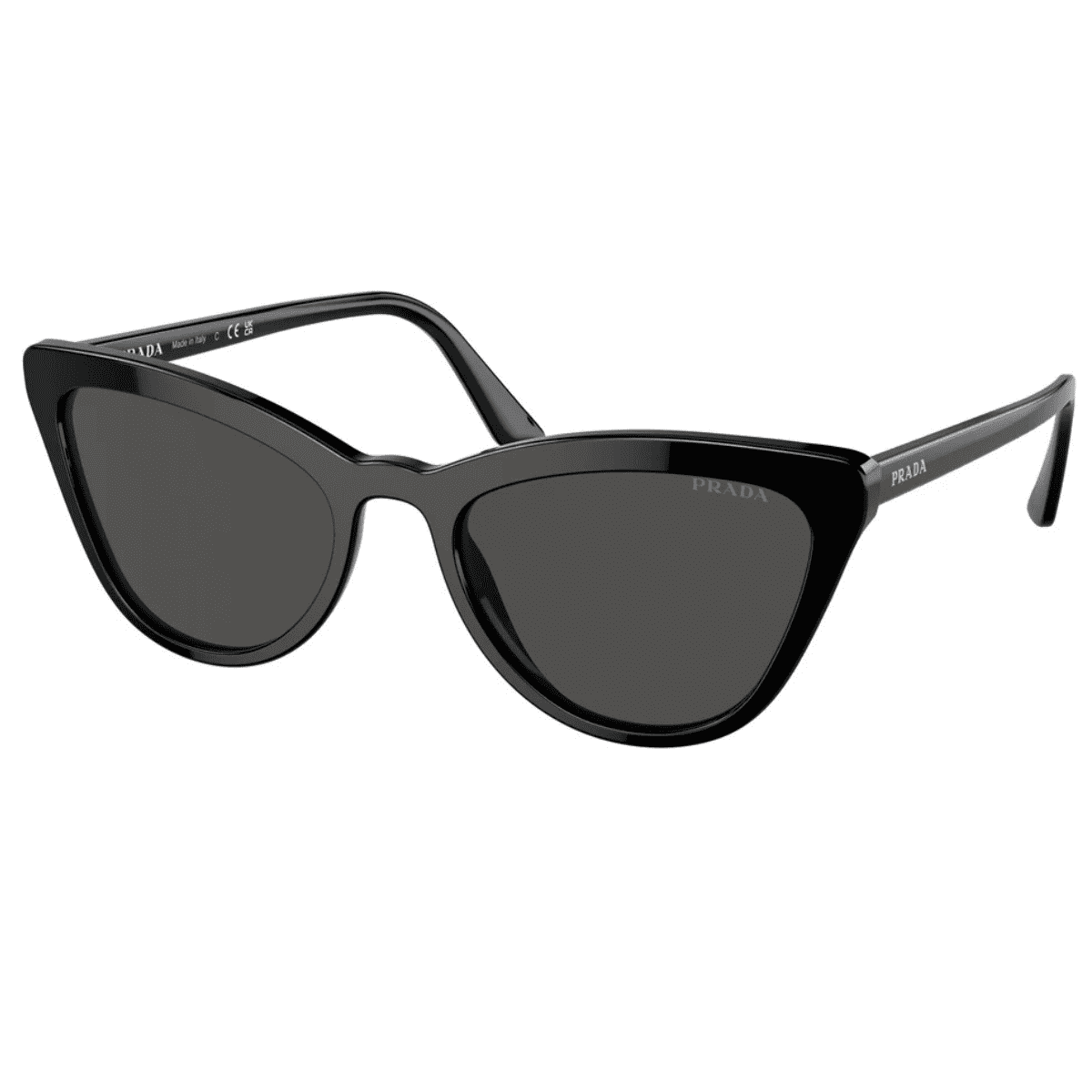 Prada PR02VSF 1AB5S0 54 Black Grey sunnies store online queensland
