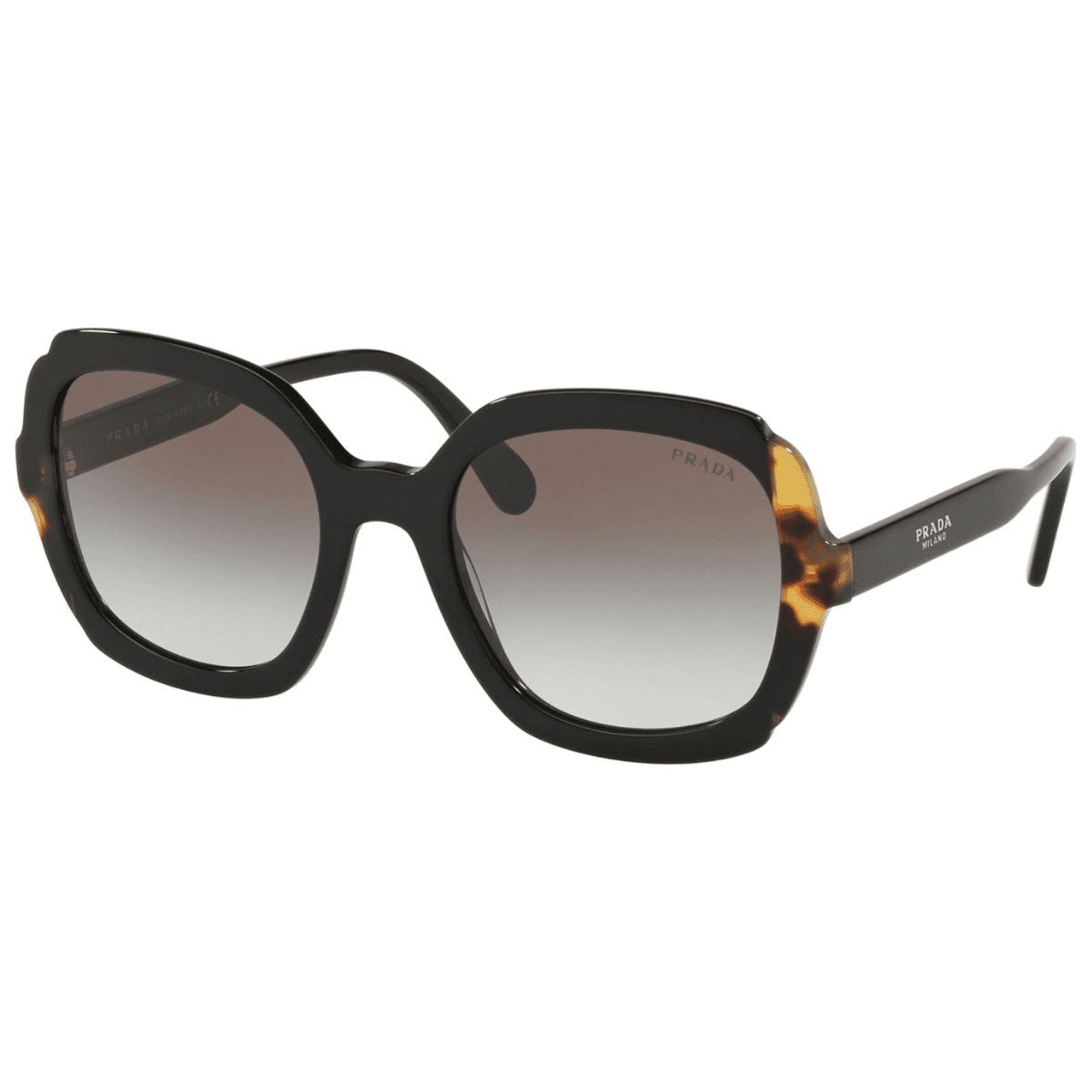 Prada PR16US 3890A7 54 Black Havana Grey Gradient sunglass culture