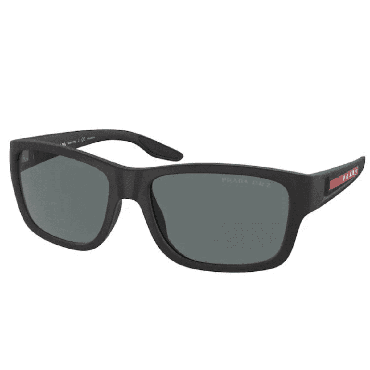 Prada PS01WS DG002G 59 Black Rubber Grey Polarised mens sunglass culture coomera gold coast north