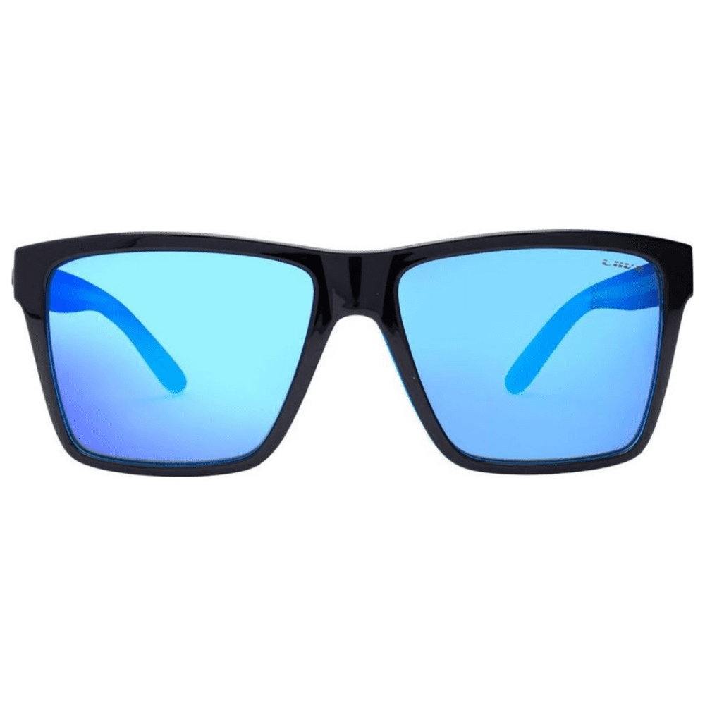 Laguna 0459B BLACK NEON BLUE MIRROR SQUARE SUNGLASS CULTURE COOMERA STORE ONLINE FRONT