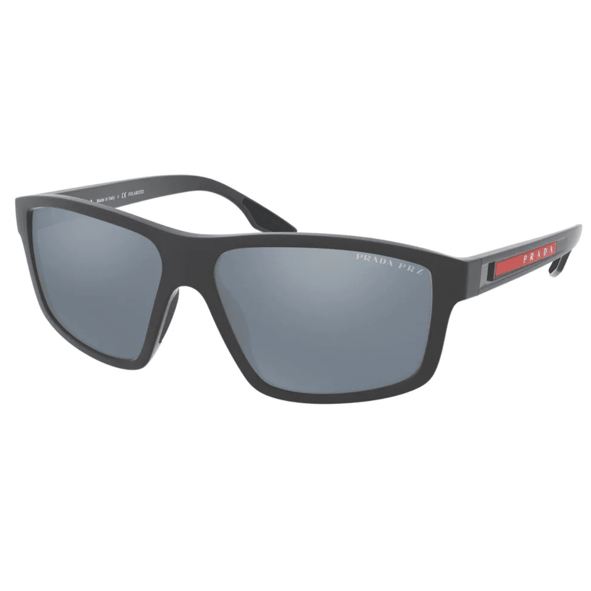 Prada PS02XS UFK07H 60 Silver Grey Polarised linea rossa mens sunglass culture coomera gold coast north