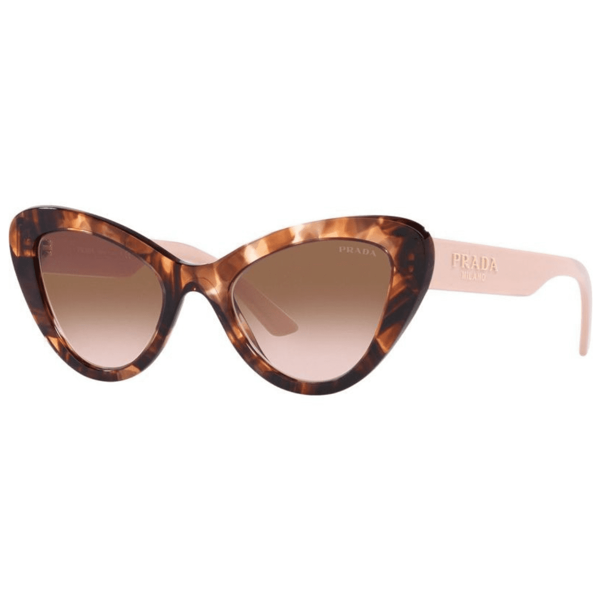 Prada PR13YS 07R0A6 52 Caramel Tortoise/Brown