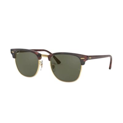 Ray-Ban RB3016 990/58 51 Clubmaster Classic Tort Brown/Green Polarised