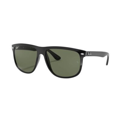 Ray-Ban RB4147 Boyfriend 601/58 60 Black/Green Polarised