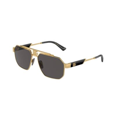 Dolce & Gabbana DG2294 02/87 59 Black Gold/Grey