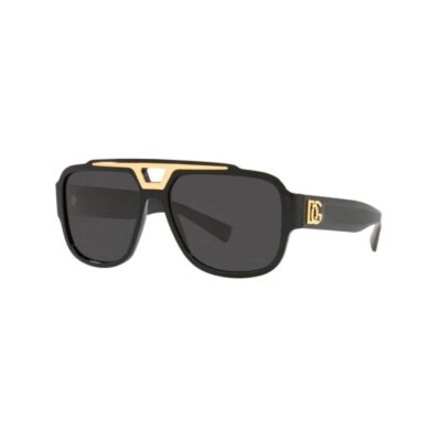 Dolce & Gabbana DG4389 501/87 59 Black Gold/Grey