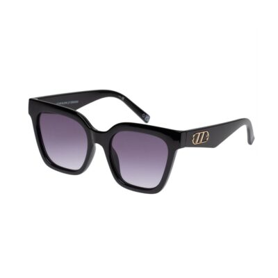 Le Specs Star Glow 2352202 Black Smoke Gradient Sunglass Culture Side