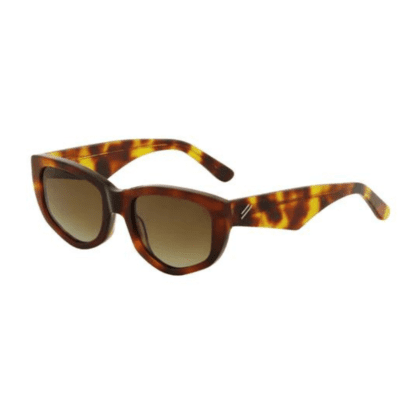 Bask Poet 45-0820 Tea Tortoise Polarised Brown CateEye Everyday Fashion Sunglass Culture Side