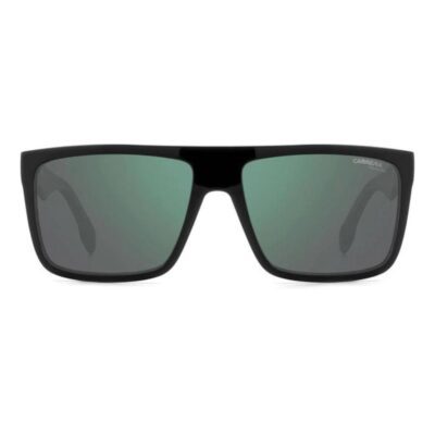 CARRERA 5039 807 58 Q3 Black Green square unisex sunglass culture front