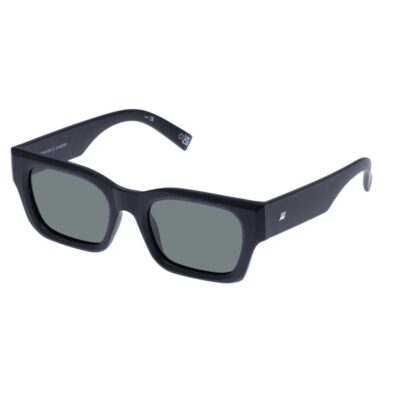 Le Specs Shmood 2452399 Matte Black Polarised Unisex rectangle Sunglass Culture