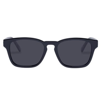 Le Specs Players Playa 2329650 Black Smoke Unisex Sunglass Culture Front