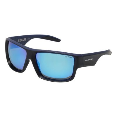 PolaSports Realm 4470BD Matte Black/Blue Mirror Polarised