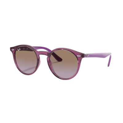 Ray-Ban Kids RJ9064S 70646844 Transparent Fuxia/Brown