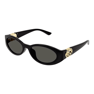 Gucci GG1662SA 001 Black Black Gold