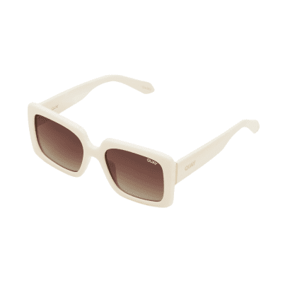 Quay Total Vibe Mini White/Brown Polarised