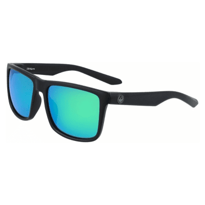 Dragon Eyewear Meridien Matte Black H2O/Green Ionised Polarised