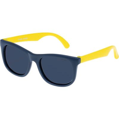 Cancer Council Kids Panda Flexi Toddler 2345526 Matte Navy and Yellow/Smoke Polarised