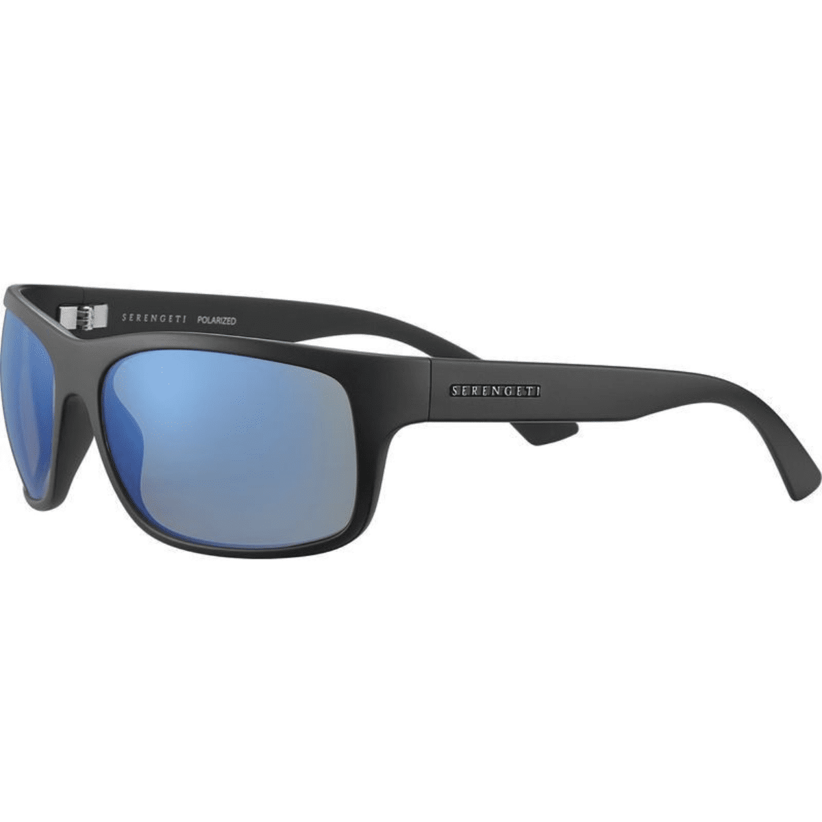 Serengeti Pistoia 8298 Satin Black Blue Polarised