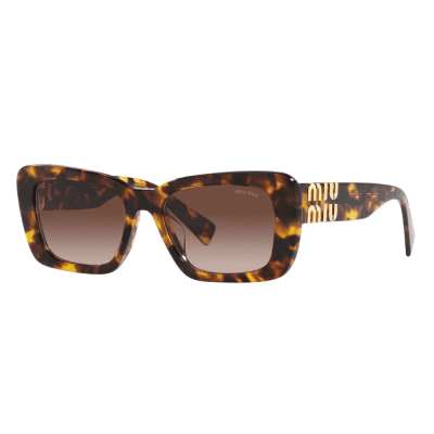 Miu Miu MU07YS VAU6S1 53 Honey Havana/Brown Gradient