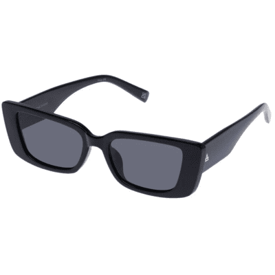 AIRE NOVAE 2342258 BLACK rectangle unisex sunglass culture side