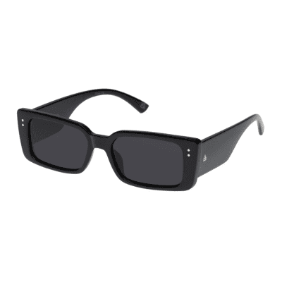 AIRE ORION 222552 BLACK BOLD RECTANGLE UNISEX SUNGLASS CULTURE SIDE