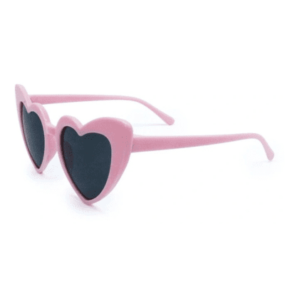 Heart Sunglasses Pink/Black
