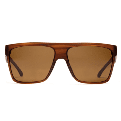 OTIS YOUNG BLOOD SPORT WOOD 143 2001P BROWN MENS SQUARE SUNGLASS CULTURE front