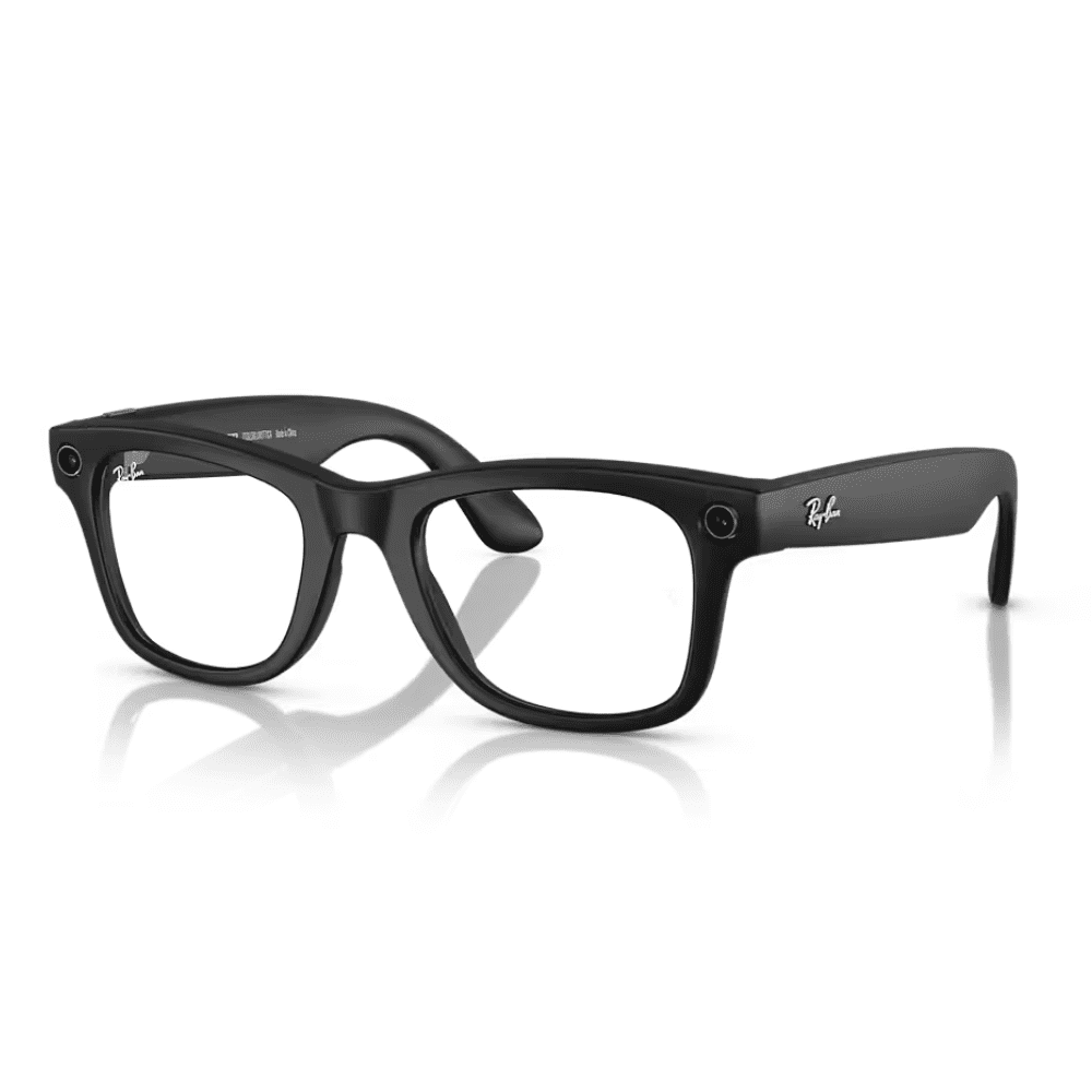 Ray-Ban Meta Wayfarer RW4008 601S1M 53-22 Black Transitions Clear/Graphite Green