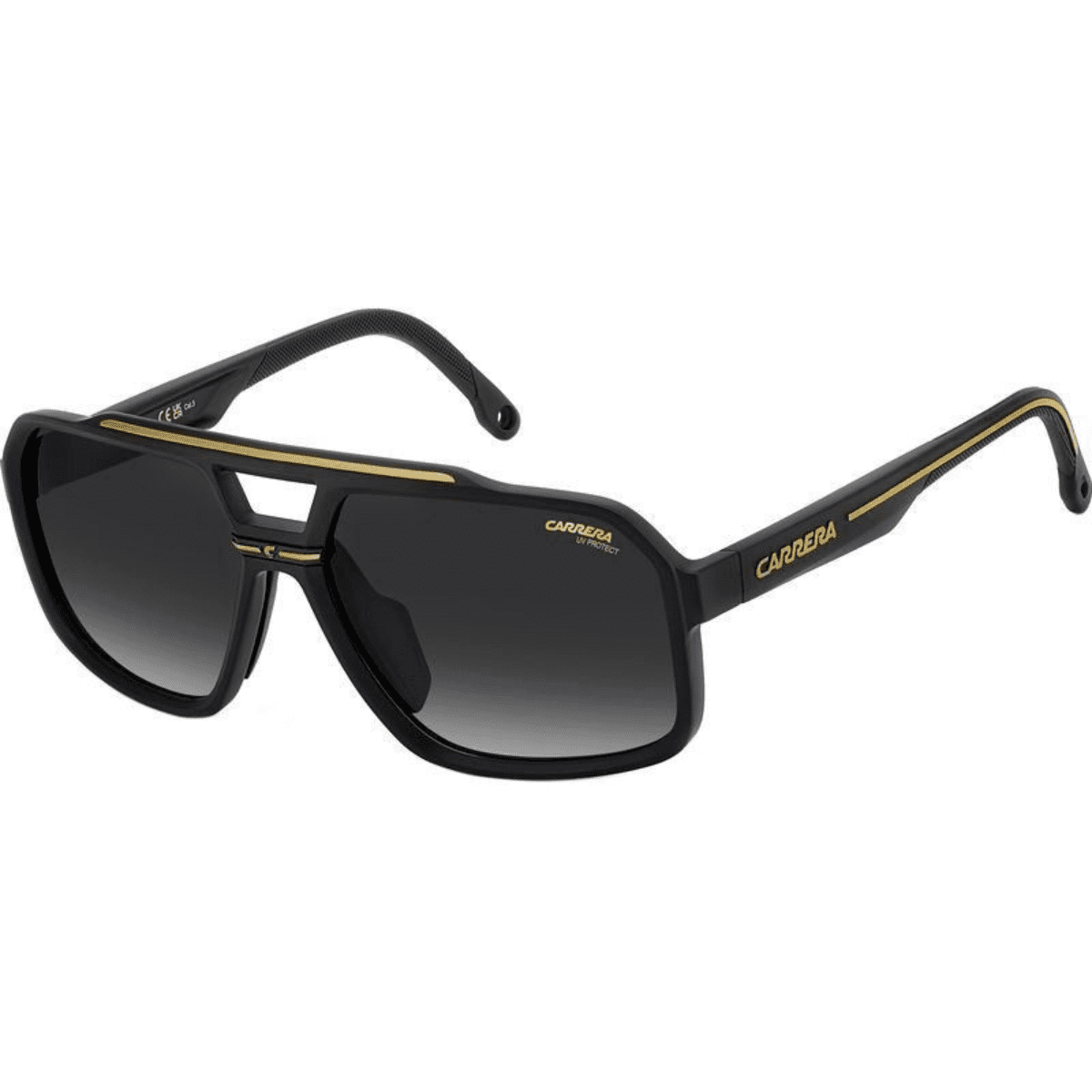 CARRERA SPORT 03S 146 61 90 c sport unisex black gold aviator new 2025 tren sunglass culture side
