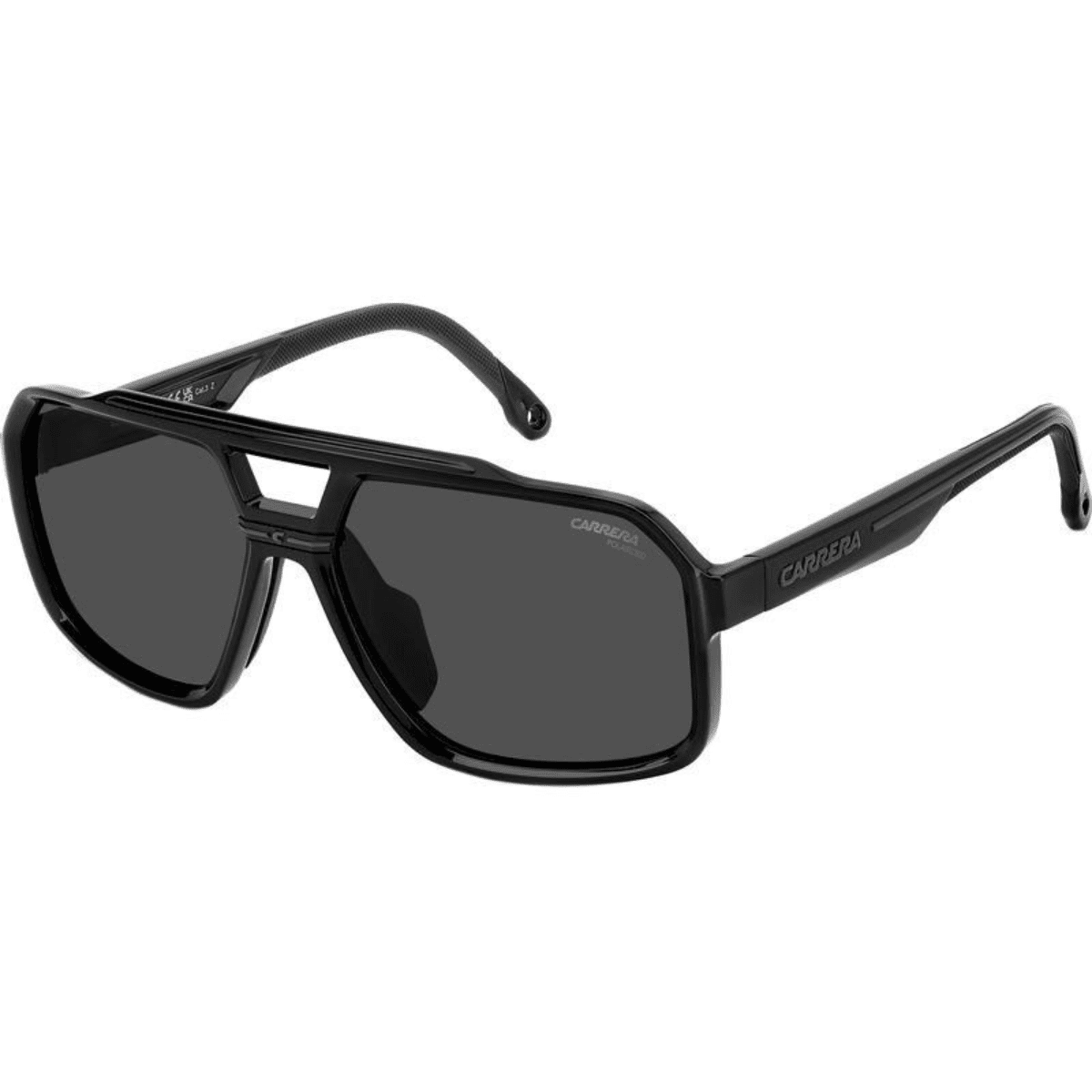 CARRERA SPORT 03S 8071 M9 POLArised matte black unisex aviator sunglass culture side