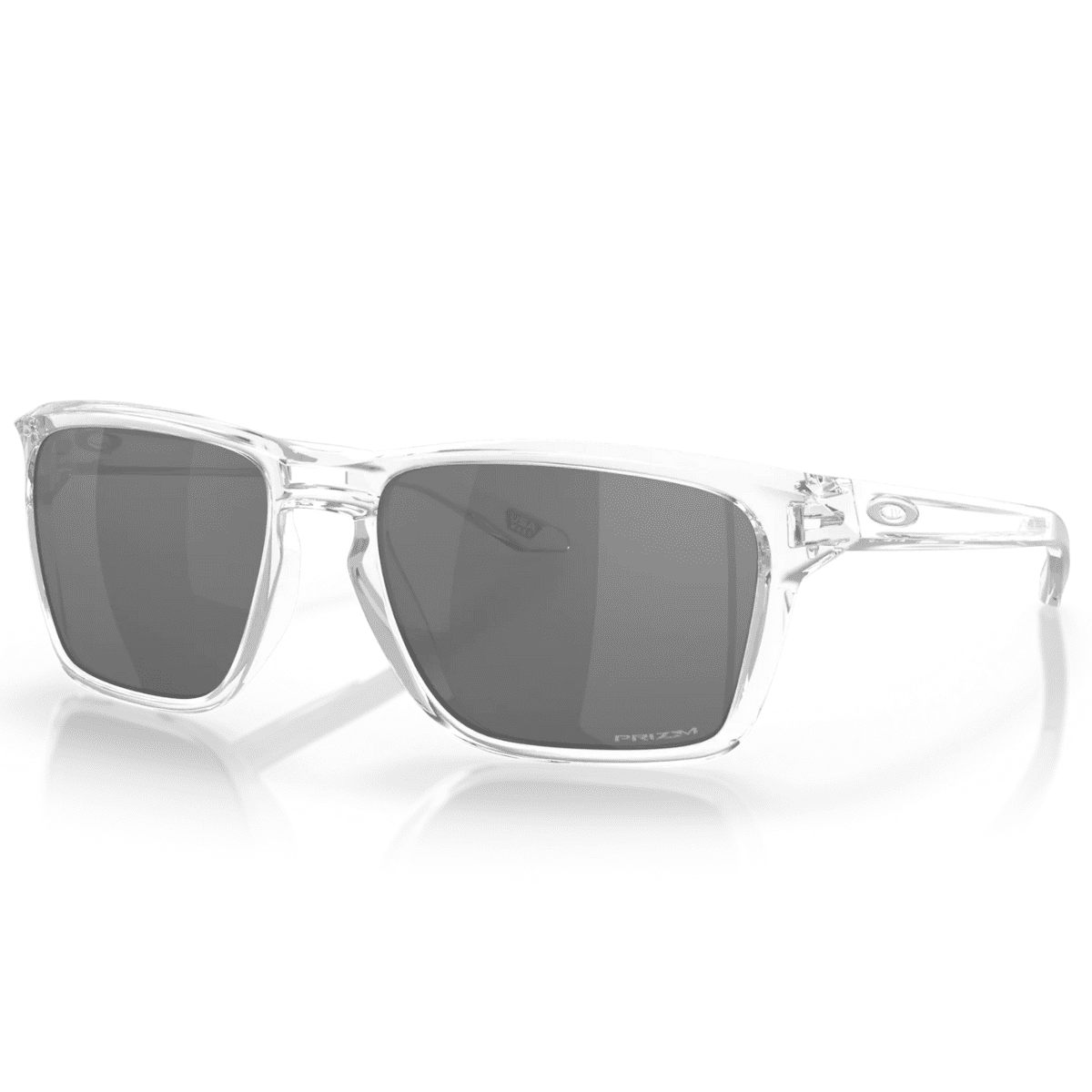 Oakley Sylas 9448 29 57 transparent clear frame black grey lens