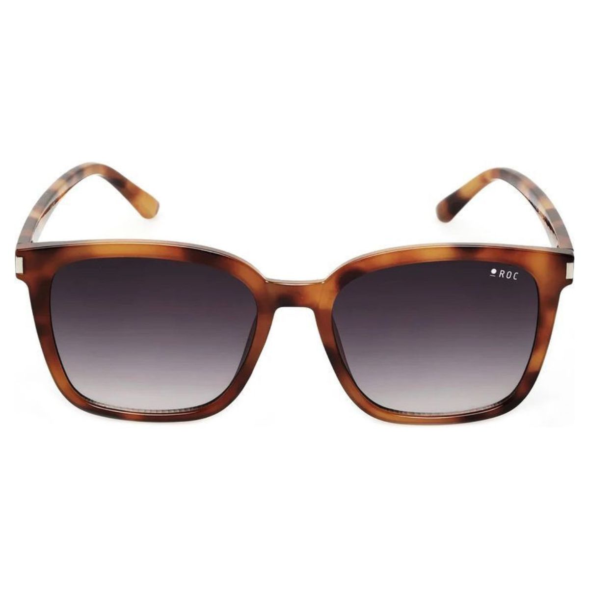 902H23 roc always will tort smoke gradient square sunglass culture front