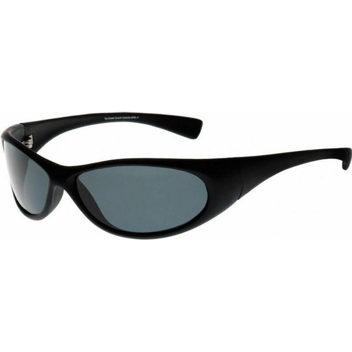 Cancer Council Logan 10450012 Black Rubber/Green Polarised